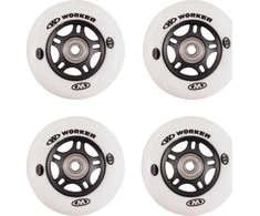 Ratukai riedučiams Worker 70 mm ABEC-5 Carbon - 4 vnt.