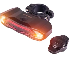 Rear Bike Light w/ Alarm &amp; Turn Signals inSPORTline Suryah