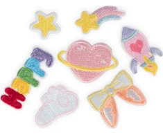 Replacement Badges for inSPORTline Children’s Inline Skates Labelo – 14 Pcs.