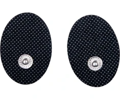 Replacement Oval-Shaped Electrodes for Electronic Muscle &amp; Nerve Stimulator inSPORTline Zapster – 2 vnt.