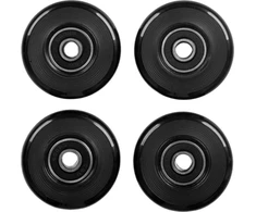 Replacement Platform Wheels for the inSPORTline Oquiler Pilates Reformer, 4-Piece Set (Horizontal)