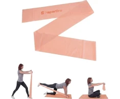 Resistance Band inSPORTline Clingy 170 cm / 1.5kg – Peach