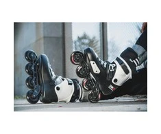 Riedučiai Powerslide Zoom Pro Juodas 80 Trinity