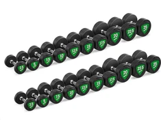 Rinkinys hantli stałych poliuretanowych 2,5-25kg (skok co 2,5kg) 275kg – UpForm