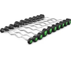 Rinkinys sztang łamanych poliuretanowych 10-55 kg (skok co 5kg) 325 kg – UpForm