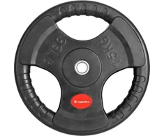 Rubber-Coated Olympic Weight Plate inSPORTline Graton OL 15 kg 50 mm