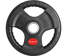 Rubber-Coated Olympic Weight Plate inSPORTline Graton OL 10 kg 50 mm