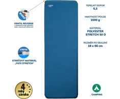 Savaime prisipučiantis kilimėlis Yate Comfort, 50 mm