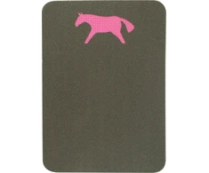 Sėdėjimo kilimėlis Yate Horse, 400x285x10mm, rožinis/pilkas
