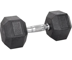 Šešiakampis hantelis inSPORTline Hexsteel 16kg