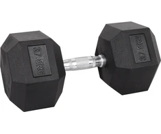 Šešiakampis hantelis inSPORTline Hexsteel 37,5kg