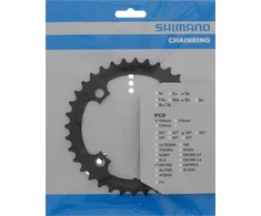 Švaistiklių žvaigždė Shimano 36T Deore FC-M590 Juodas