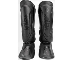 Venum Elite Evo blauzdų apsaugos, juodos/juodos