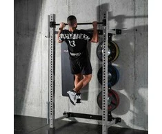 Sieninis stumdomas treniruoklis su suoliuku KLT34 pilkos spalvos HMS FITNESS