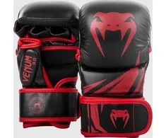 Sparring Gloves Venum Challenger 3.0 - Juodas/Raudona