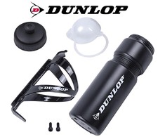 Sportinė gertuvė su laikikliu prie dviračio Dunlop, juoda, 750 ml