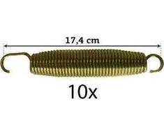 Spyruoklės Berg Goldspring+ 10vnt.