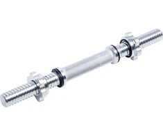 Srieginis hantelių strypas su apvadais inSPORTline Tufor 40 cm / 30 mm