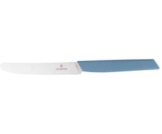 Stalo peilis Victorinox Swiss Modern 6.9006.11W41, mėlynas, dantytas, 11cm