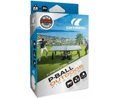 Stalo teniso kamuoliukai Cornilleau P-Ball Outdoor, laukui, 6 vnt.