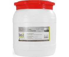 Statinė BasicNature Wide Mouth 15.4L, balta