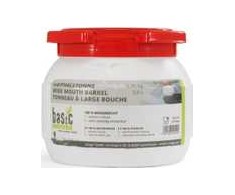 Statinė BasicNature Wide Mouth 3.6L, balta