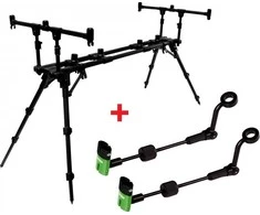 Stovas 3 meškerėms Zfish Rod Pod Construct