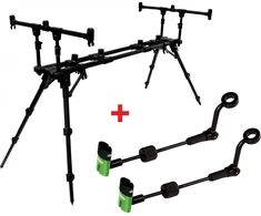 Stovas 3 meškerėms Zfish Rod Pod Construct