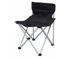 Sulankstoma kėdė BasicNature Travelchair Standard, juoda