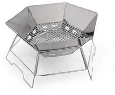 Sulankstomas grilius Origin Outdoors Grilis and Fire Bowl Hexagon, 40x45cm