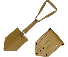 Sulankstomas kastuvas MFH, Coyote Tan