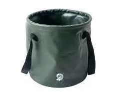 Sudedamas kibiras Origin Outdoors 12 l, tamsiai žalias