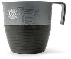 Sulankstomas puodelis UCO 350ml, pilkas-juodas