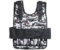 Svorinė liemenė su reguliuojamu svoriu inSPORTline Hafthor 1,3-15kg