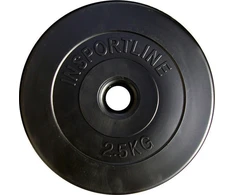 Svoris grifui su cementiniu užpildu 30mm inSPORTline 2.5kg