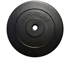 Svoris grifui su cementiniu užpildu 30mm inSPORTline 15kg
