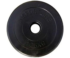 Svoris grifui su cementiniu užpildu 30mm inSPORTline 1,25kg