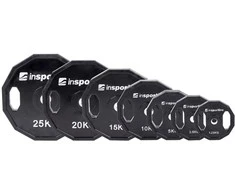 Svorių rinkinys 30mm inSPORTline Ruberton 1,25–25kg