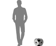 Šaudymo taikinys Target-Cube Yate Polimix Var.4