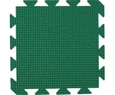 Tatamis-dėlionė Yate, 29x29x1,2 cm - šviesiai/tamsiai žalias