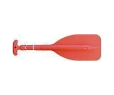 Teleskopinis irklas BasicNature Mini 107 cm, oranžinis