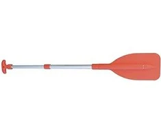 Teleskopinis irklas BasicNature Mini 107cm, oranžinis