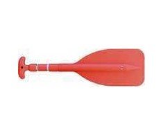 Teleskopinis irklas BasicNature Mini 107cm, oranžinis