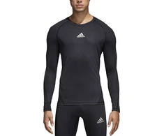 Adidas Futbolo Marškinėliai Alphaskin Sport Ls Juodas CW9486