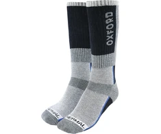 Termininės kojinės Oxford OxSocks Regular pilkos/juodos/mėlynos