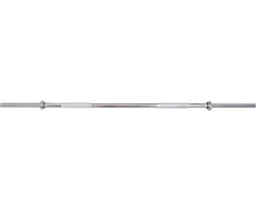 Tiesus sunkiosios atletikos grifas inSPORTline Welenorty 220 cm / 30 mm su srieginiais galais ir užraktais