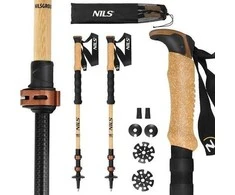 TK8606 BAMBUKINĖS TREKINGO LAZDOS NILS