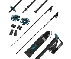 Nils Extreme TK8607 anglies pluošto žygio lazdos NILS