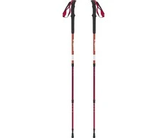 Treko lazdos inSPORTline Altiplano 100 Pair Raudona
