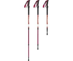 Treko lazdos inSPORTline Altiplano 100 Pair Raudona